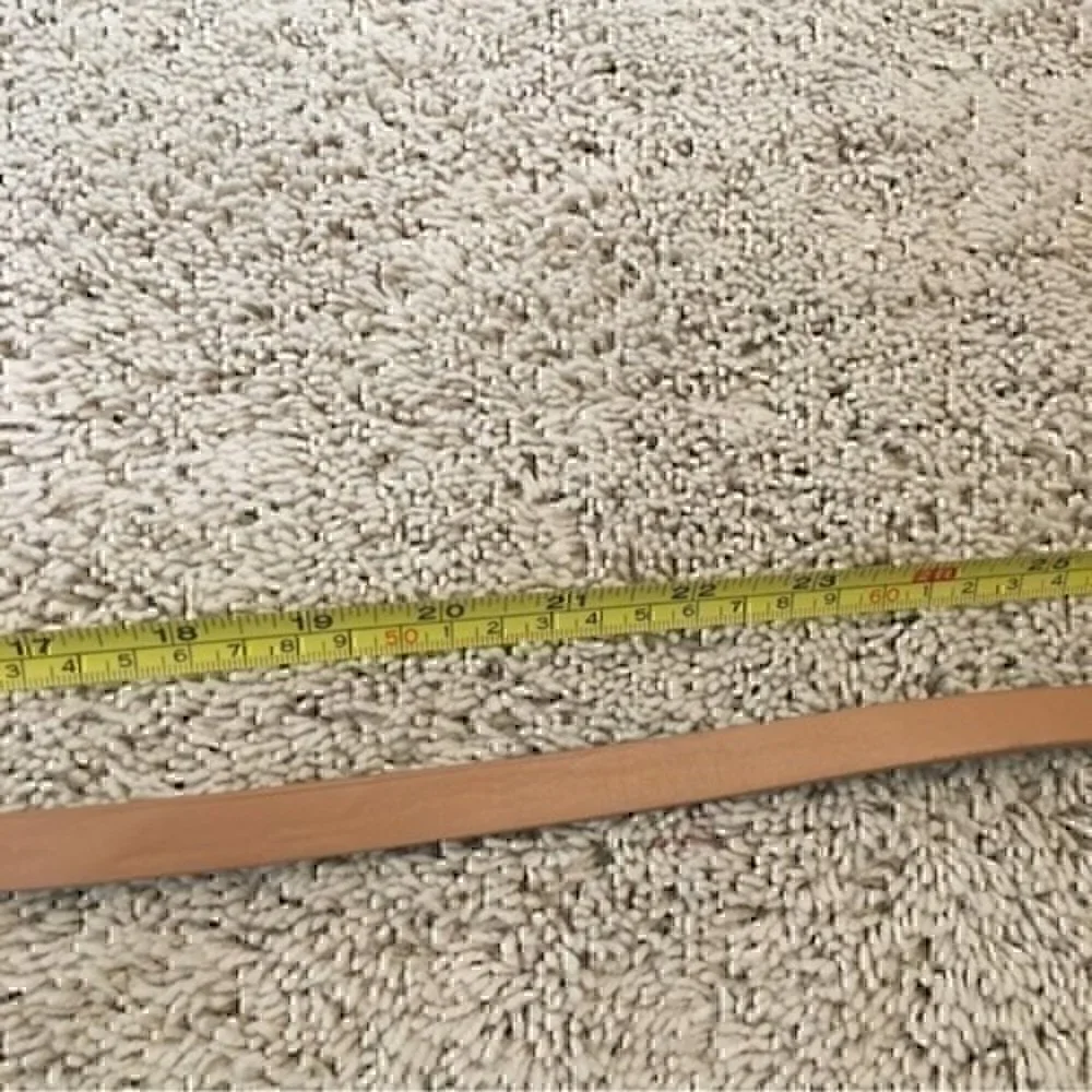 Girls tan and gold belt